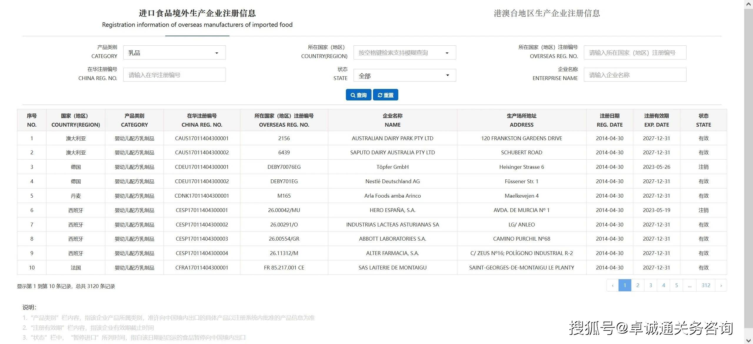 进口南非乳品检验检疫要求小贴士ag真人平台第一游戏实用指南丨